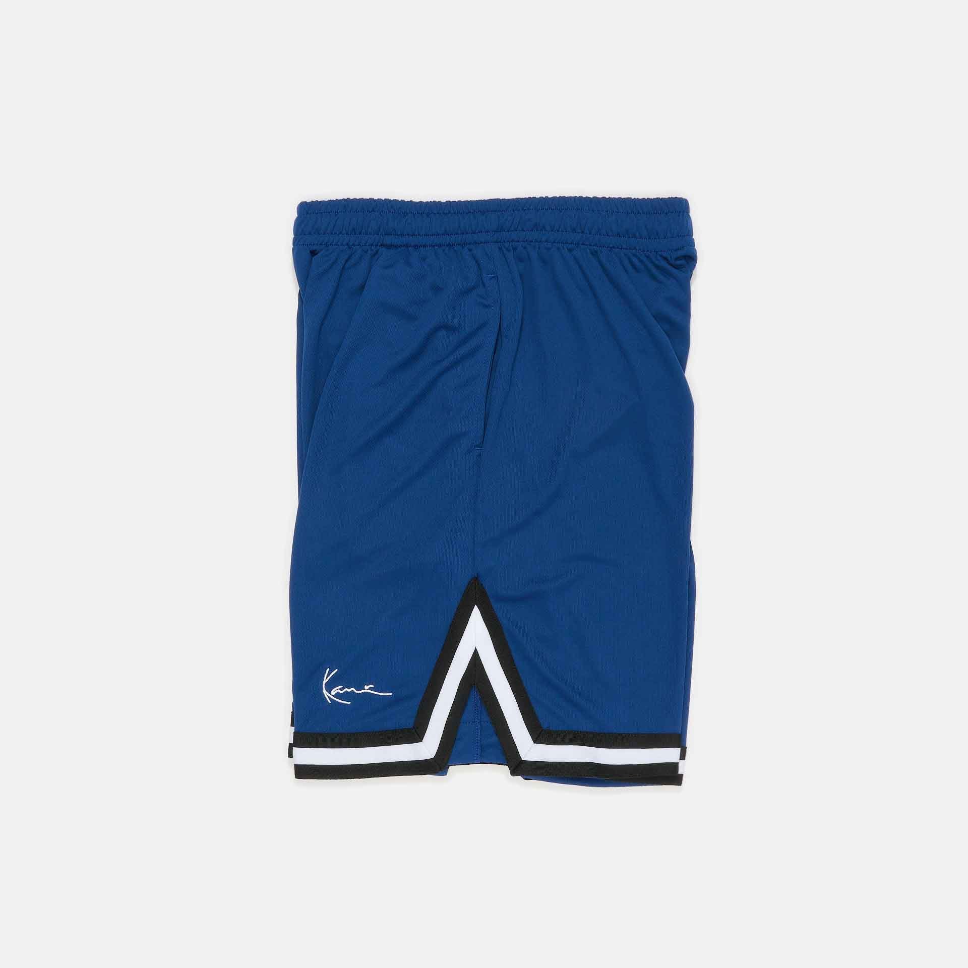 Karl Kani Small Signature Essential Mesh Shorts Dark Blue