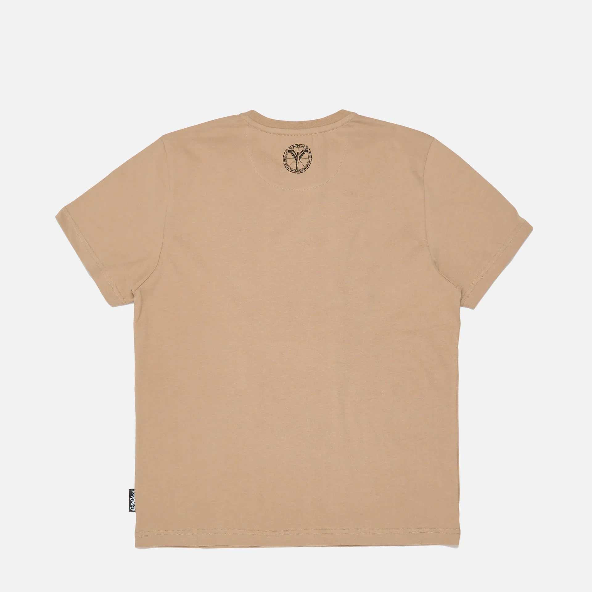 Carlo Colucci New Basic T-Shirt Sand