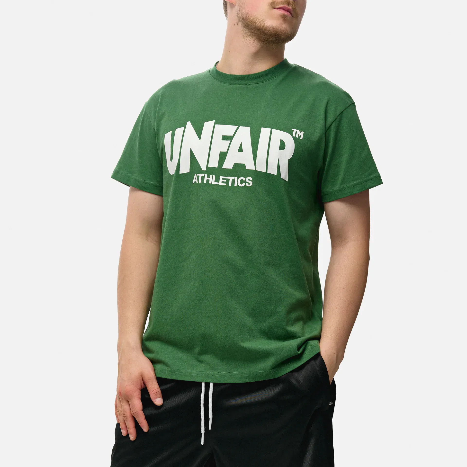 Unfair Athletics Classic Label T-Shirt Green