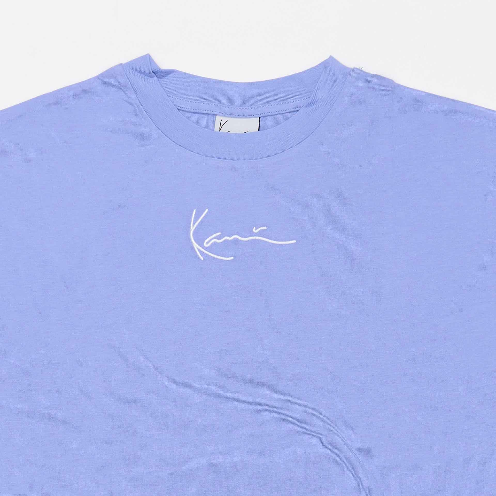 Karl Kani Small Signature Essential OS T-Shirt Dark Lavender