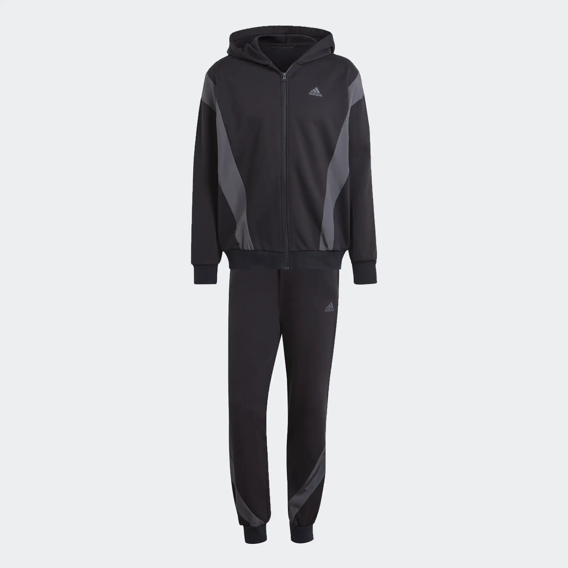 adidas M FL Hooded Tracksuit Black