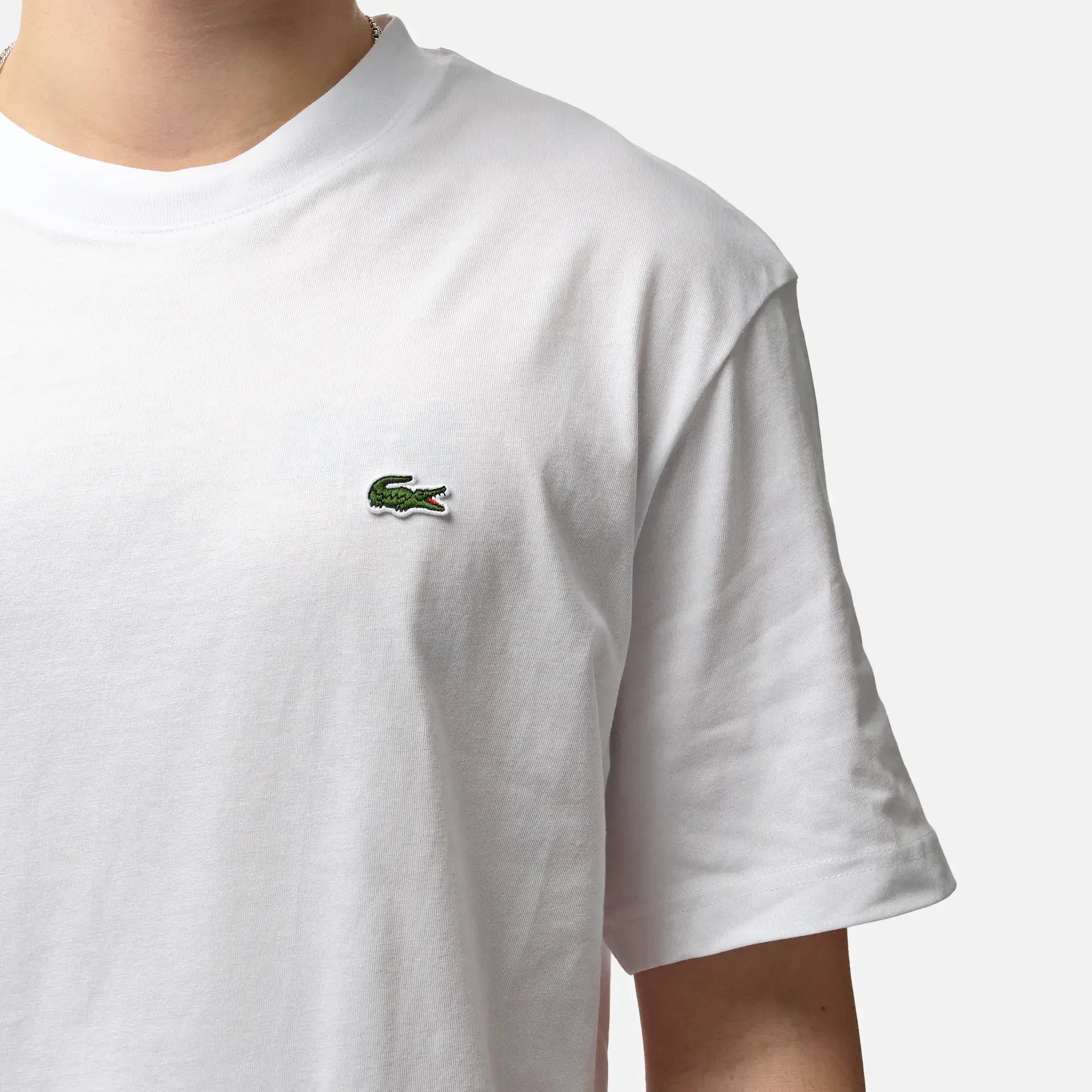  Lacoste Jersey T-Shirt White