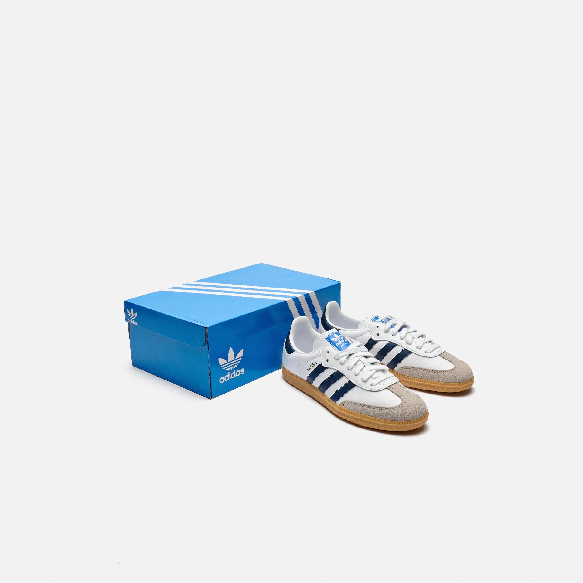 adidas Samba Sneaker OG Cloud White/Night Indig /Gum