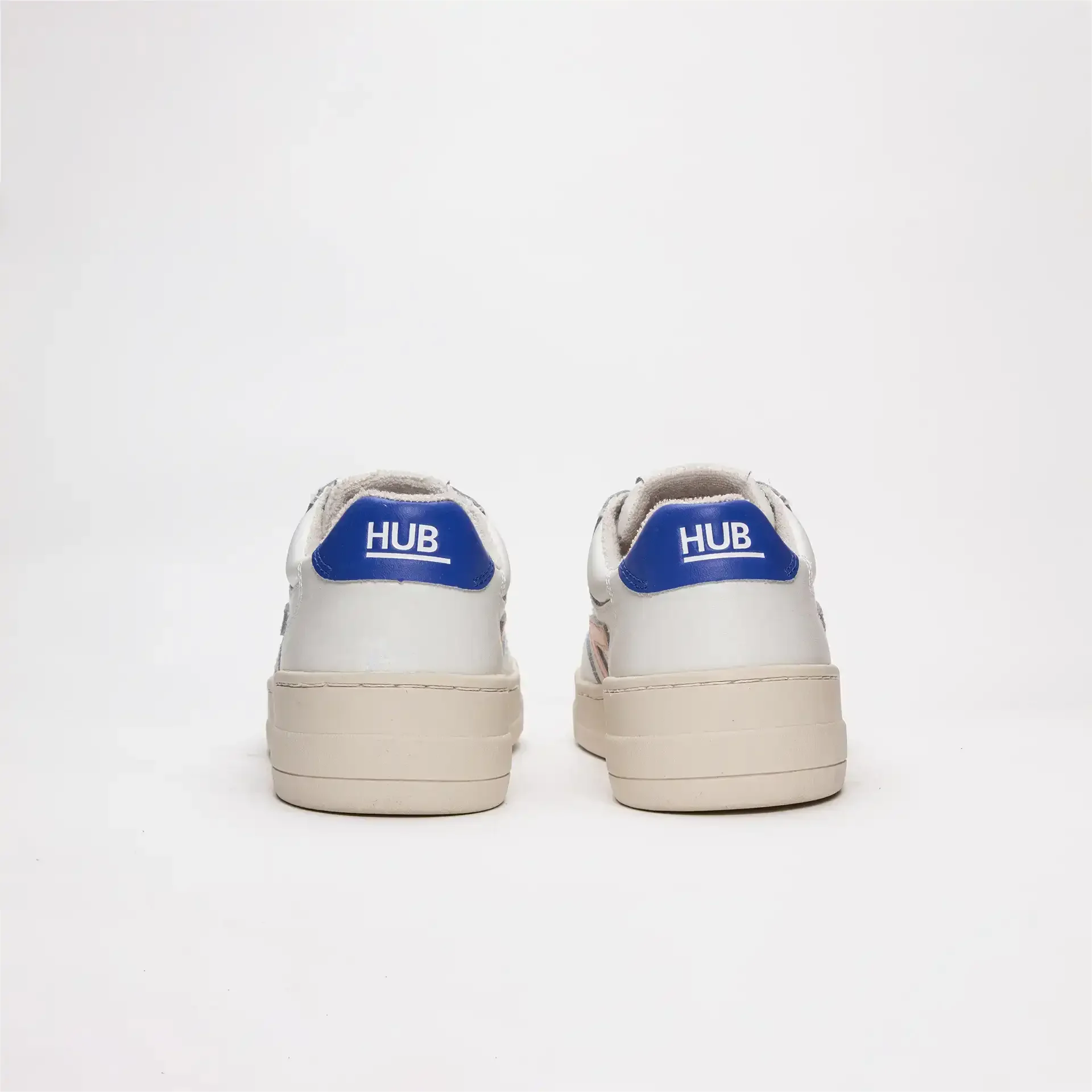 HUB Footwear Court Sneakers Offwhite/Apricot/Light Beige