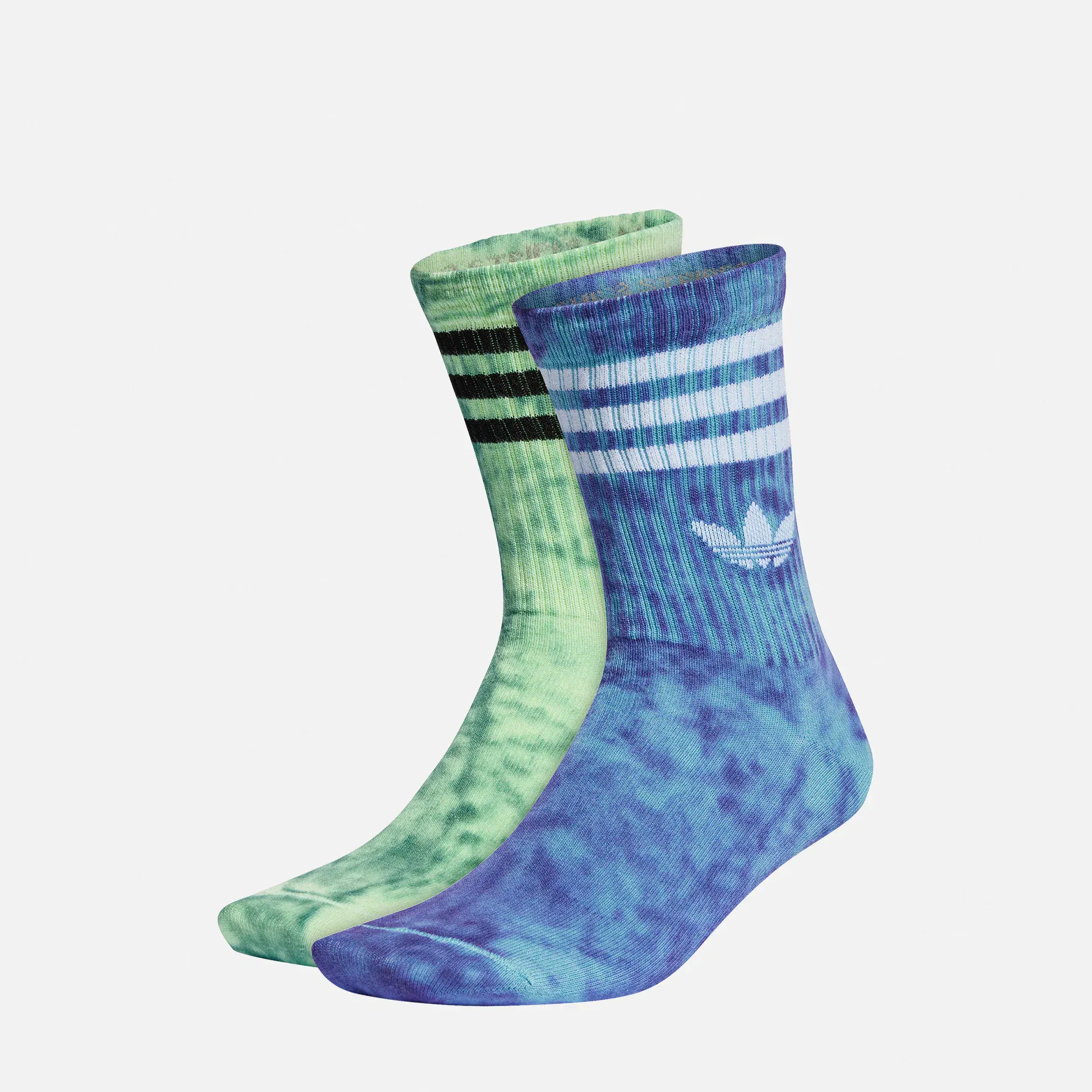 adidas Originals Tiedye Socks Preloved Blue/Night Flash/Semi Green