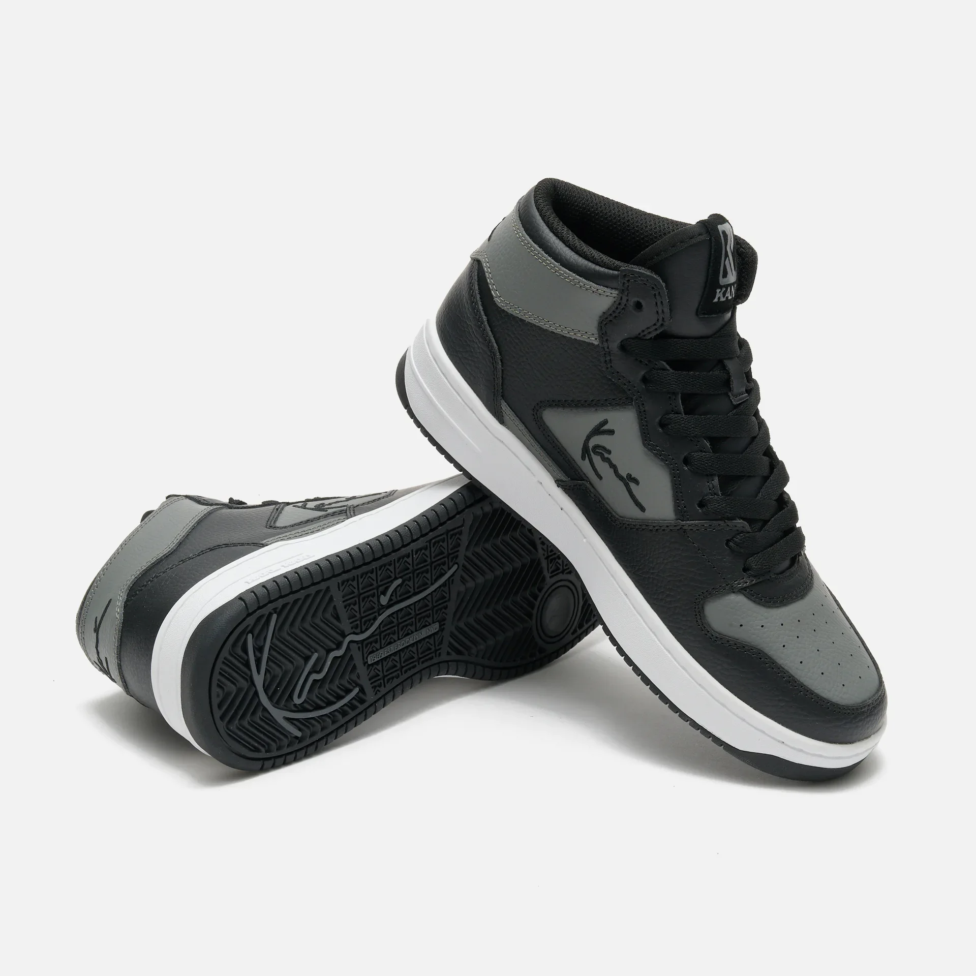 Karl Kani 89 High Premium Sneakers Black/Grey