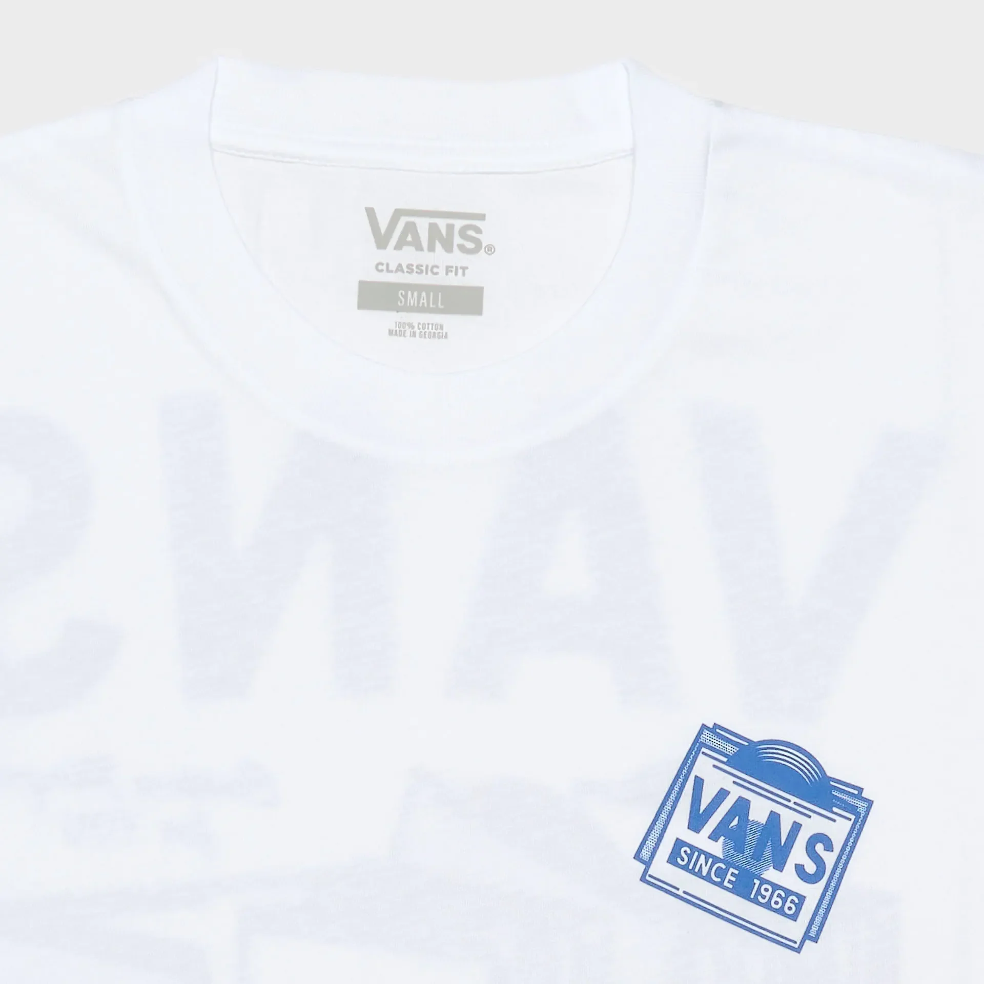 Vans Record Label T-Shirt White