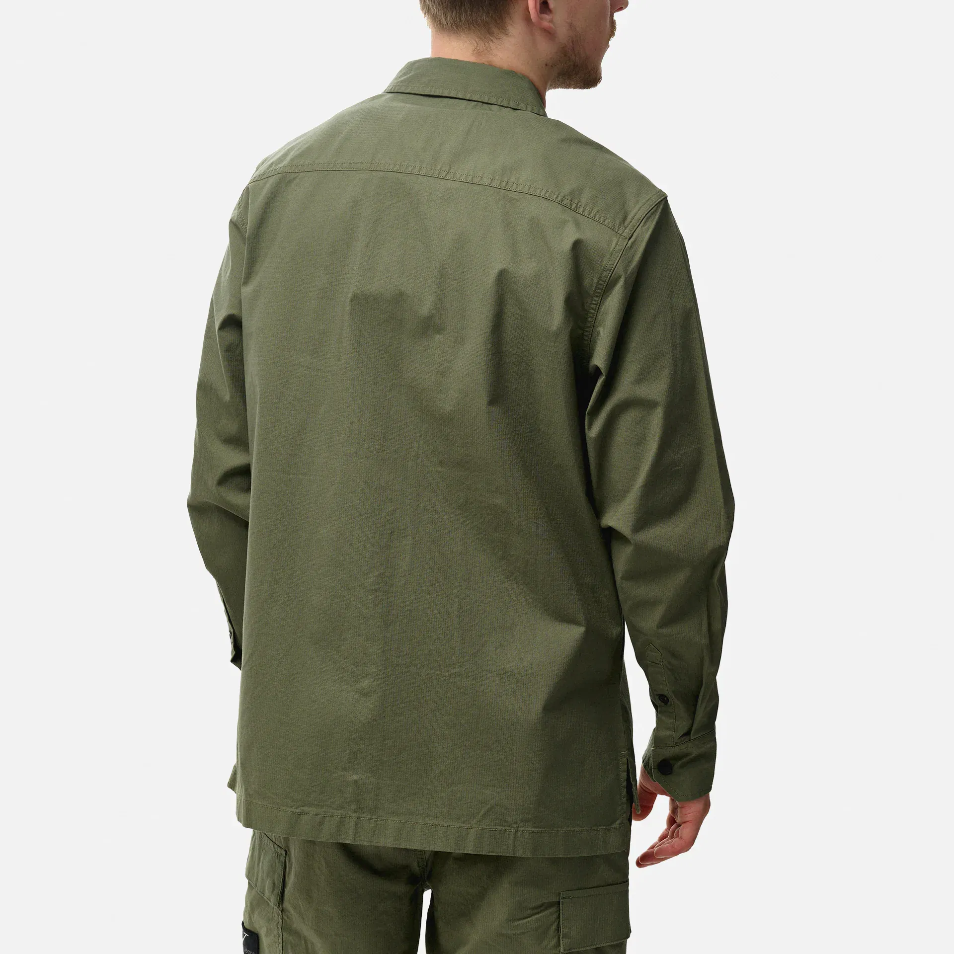 Calvin Klein Jeans Utility Overshirt Dusty Olive