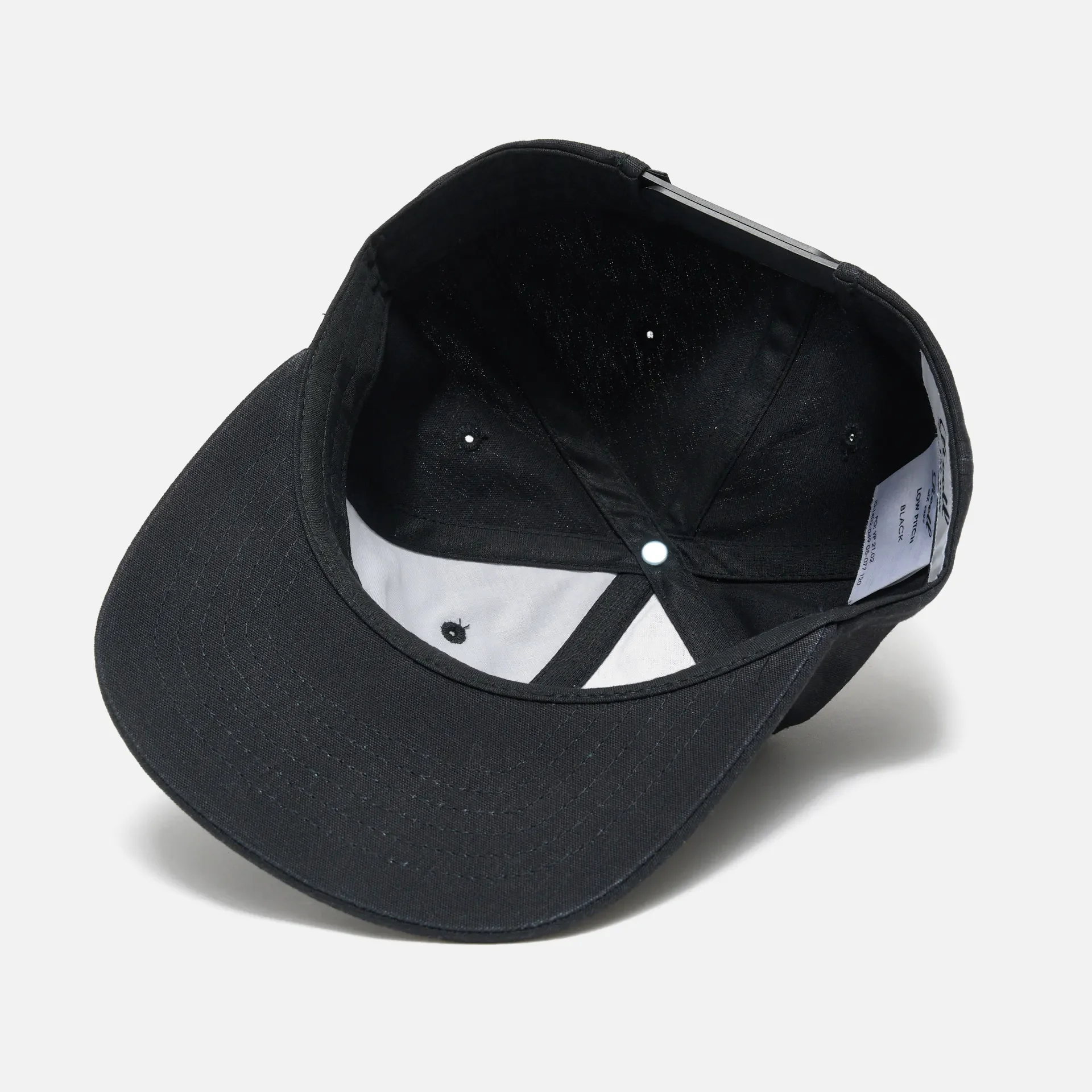 Reell Jeans Low Pitch Snapback Cap Black