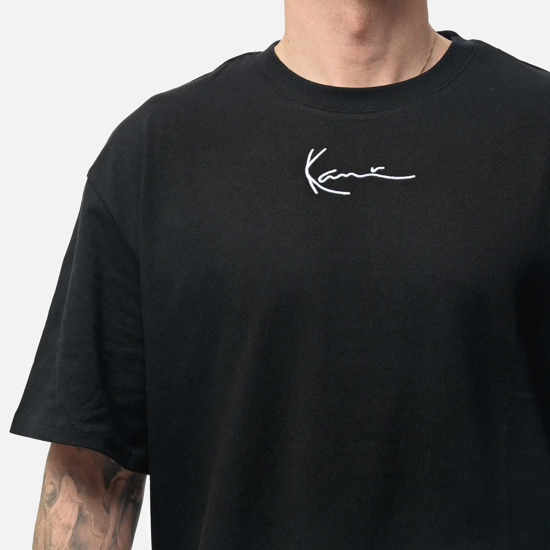Karl Kani Small Signature T-Shirt Black/White