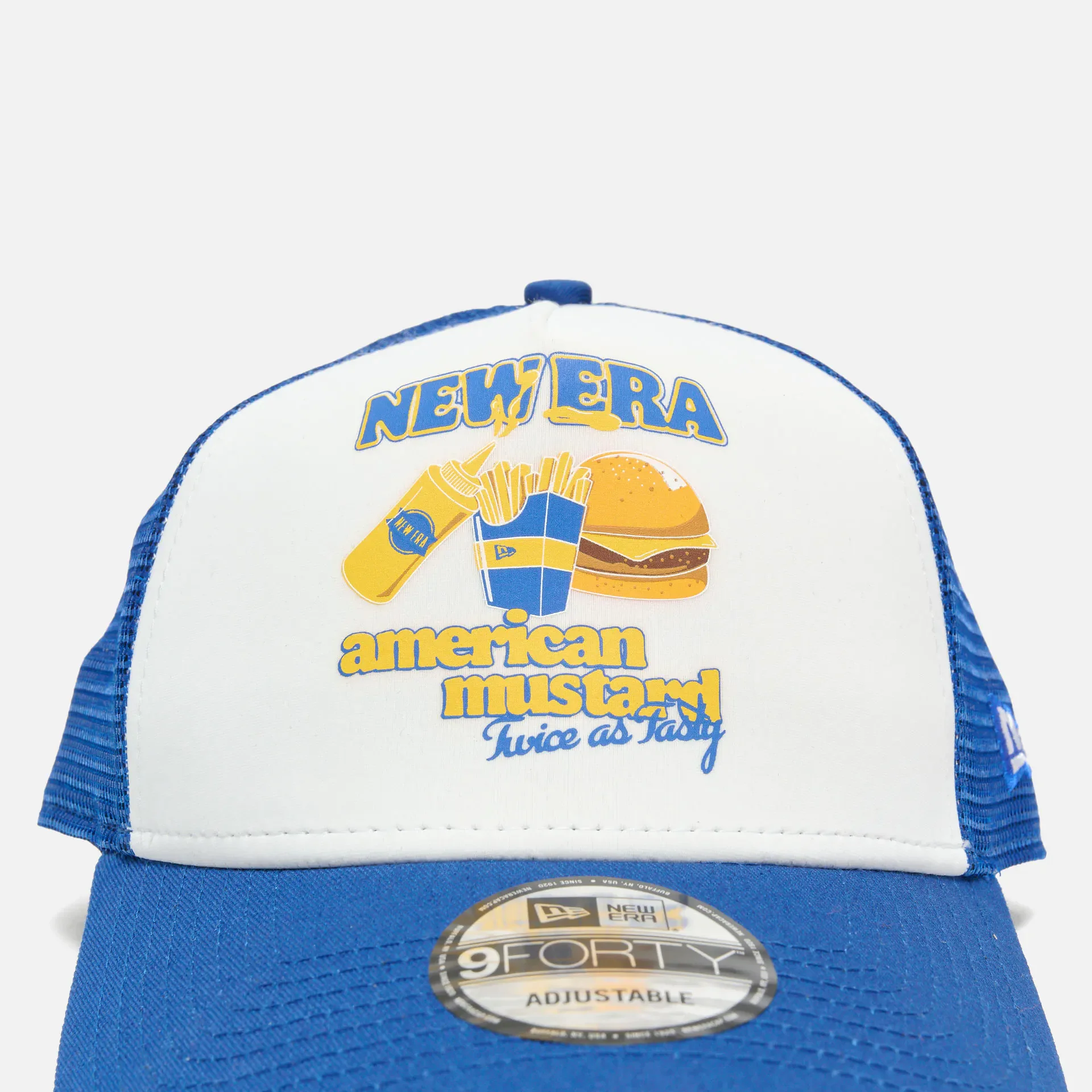 New Era Food 9Forty Trucker Cap White WHILRY