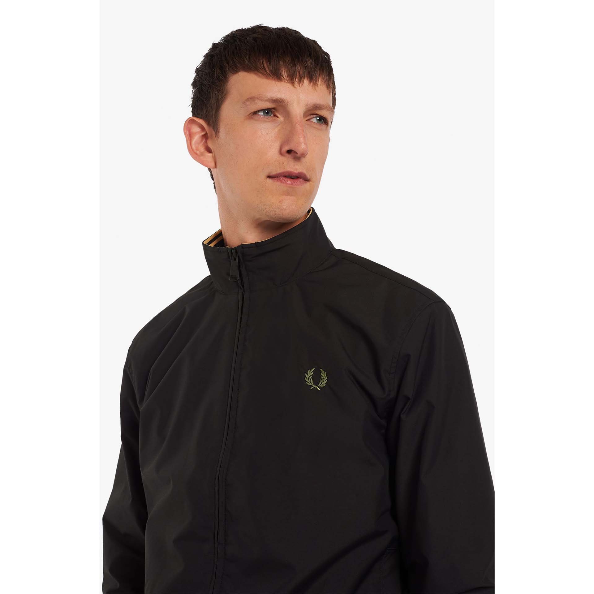 Fred Perry Brentham Jacket Black