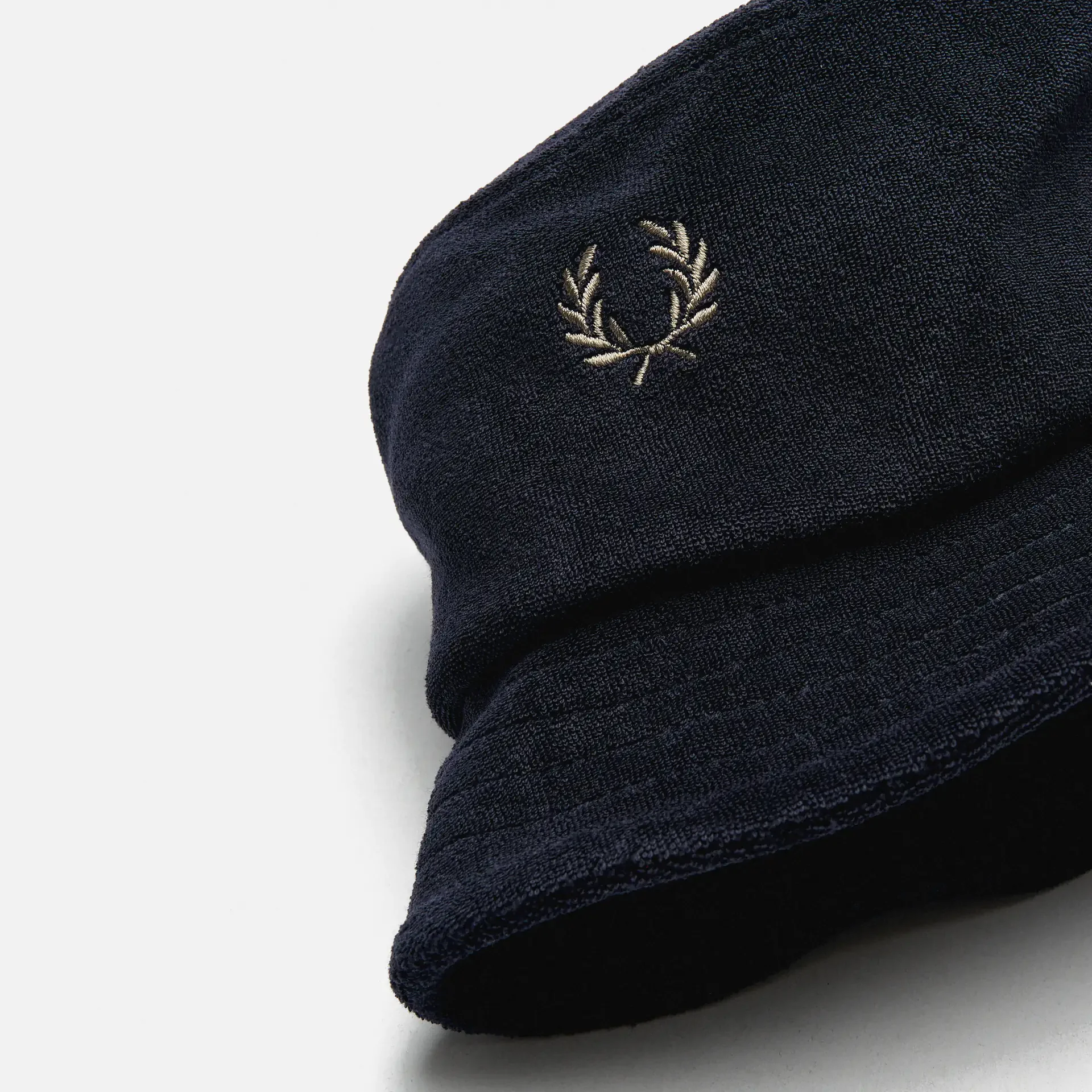 Fred Perry Towelling Dual Branded Buk Hat Navy