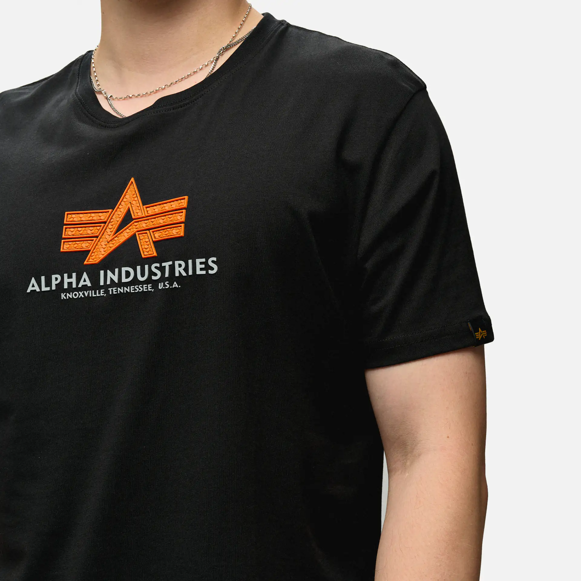 Alpha Industries Basic T-Shirt Rubber Black