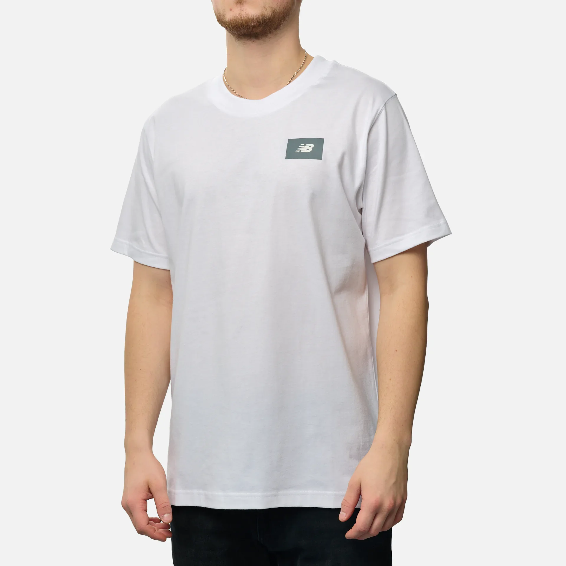 New Balance Logo T-Shirt White