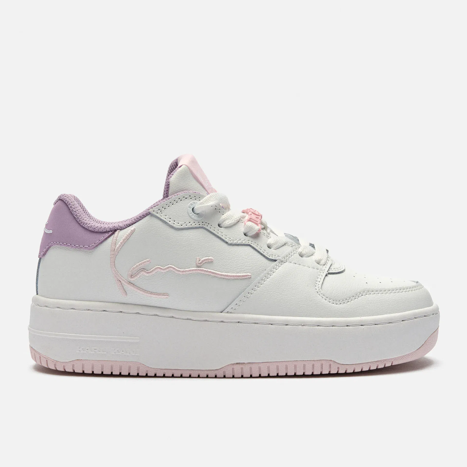 Karl Kani Up Logo Sneaker White/Pink/Lilac