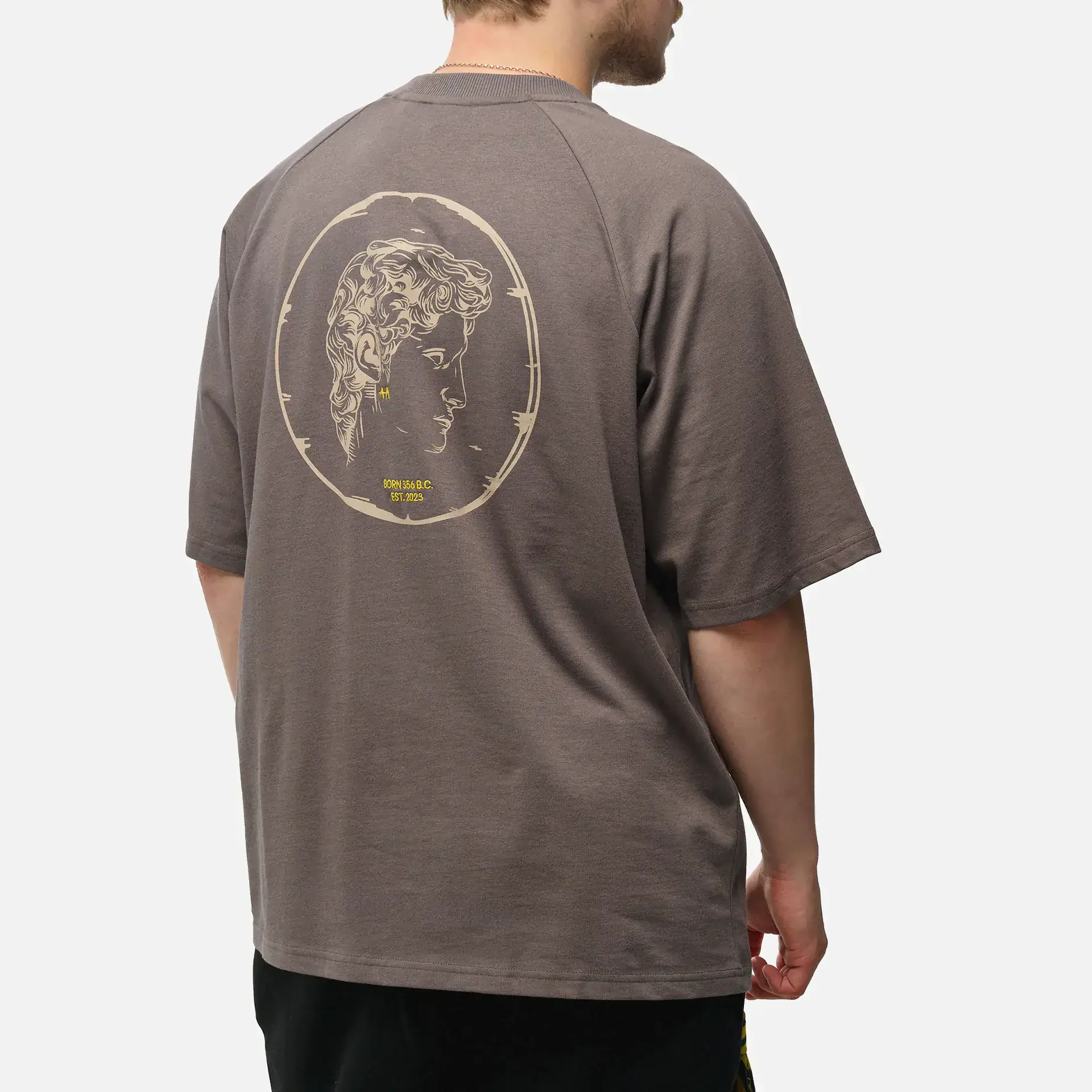 Alessandro Magno Fashion T-Shirt Taupe