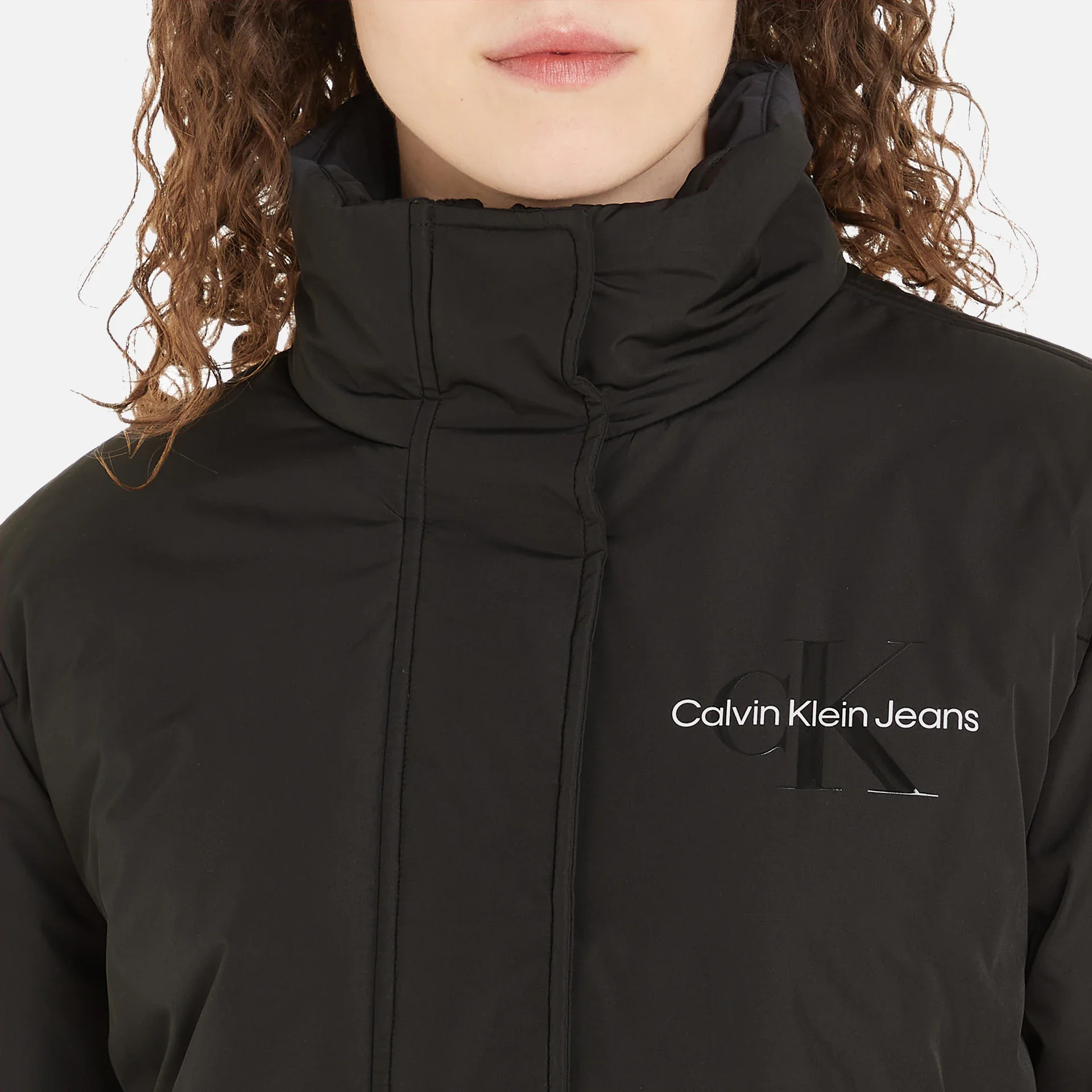 Calvin Klein Jeans Short Lightweight Padded Jacket Black